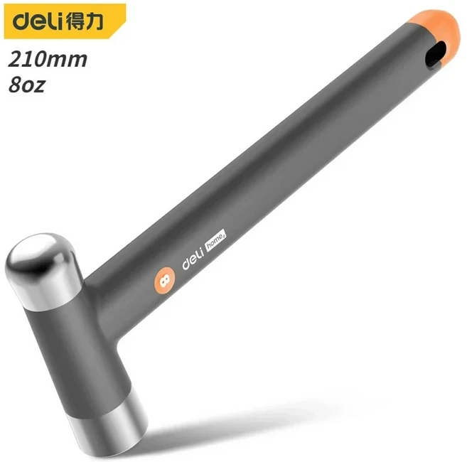 미니빔 델리 다기능 가정용 네일 망치 하이 퀄리티 하드웨어 도구 설치 망치 목공 경량 수리 도구, 03 Grey