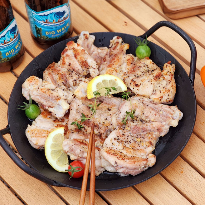 춘천 달수 허브솔트 닭갈비 3인분 국내산닭넓적다리 냉장, 1개, 1kg