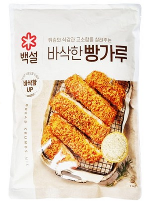 백설 바삭한빵가루, 450g, 7개