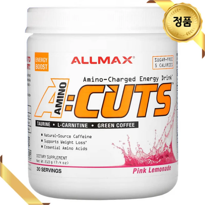 올맥스 ACUTS 아미노 컷 드링크 레모네이드 210g, 1개 - 쿠팡