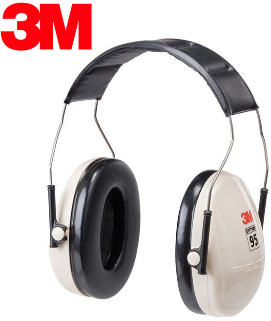 쓰리엠 Optime H시리즈 귀덮개 H6A/V, 아이보리, 1개