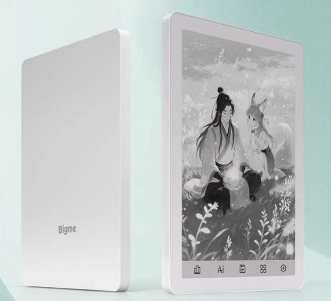Bigme B6 이북리더기 전재책 학습기 6인치흑백스크린 1072x1448 300PPI고해상도 2100mah긴항속 4G 트루펙트신상, Wi-Fi, 64GB, B6버전(흑백스크린)-화이트