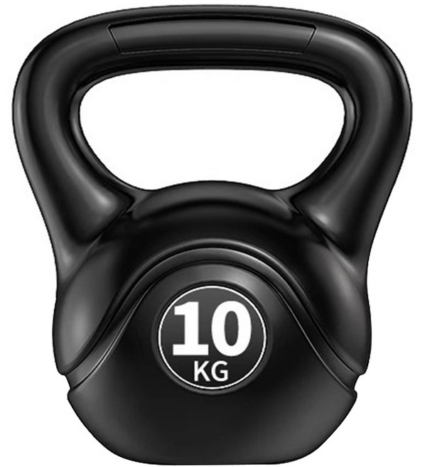 壺鈴, 黑色, 1個, 10kg