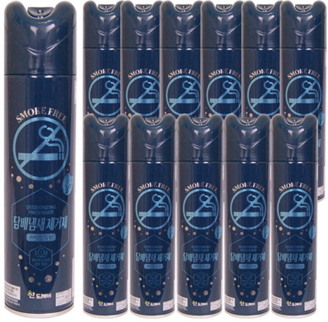 산도깨비 담배냄새_ 페퍼민트향 방향제, 300ml, 12개