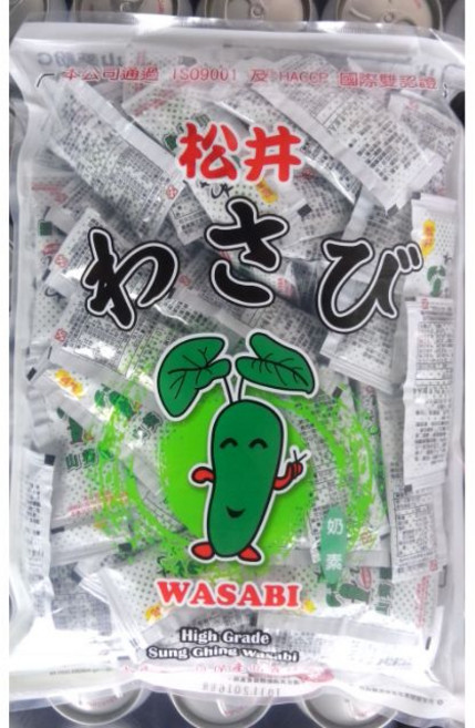 祐霖 松井 山葵醬包 10g*100包, 1個
