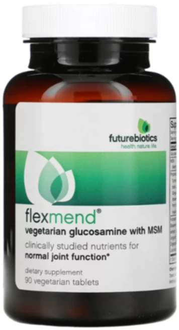 퓨처바이오틱스 FlexMend MSM 함유 식물성 글루코사민 베지 정제 90정, 1개 - 쿠팡