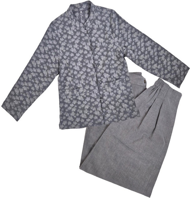 여자 생활한복 봄가을 간절기 구름 저고리 바지