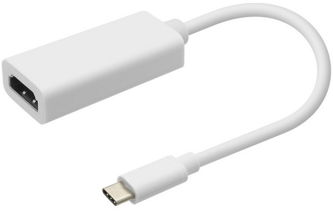 Coms USB C타입 to HDMI 1.4 변환 컨버터 ID031, 1개