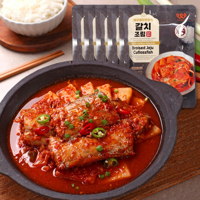 [제주웰링] 제주도맛집 간편식 영양식 갈치조림 400g, 5개