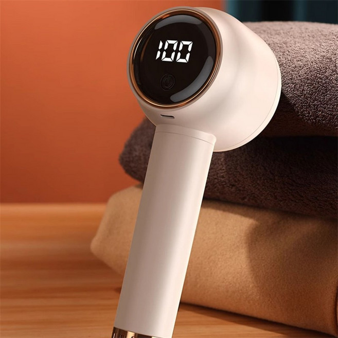 니치유 휴대용 충전식 보풀제거기 세탁소용 가정용 의류 보풀제거기, 베이지