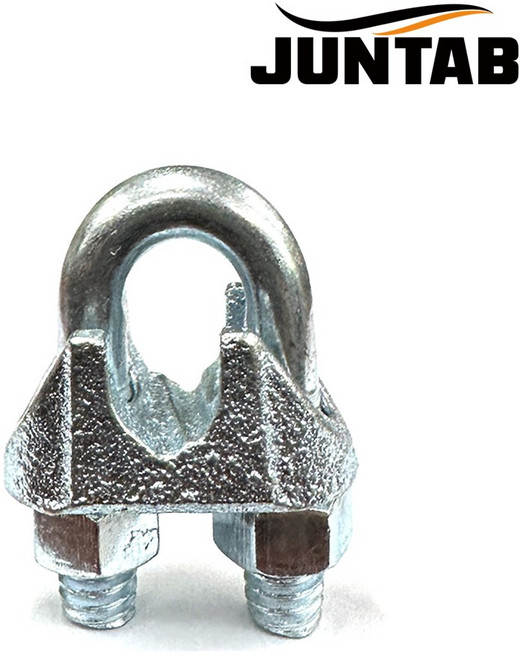 와이어클립 와야크립 U볼트 철, 3/16인치(4mm), 1개