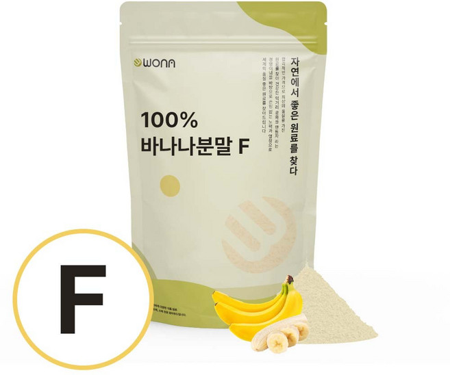 바나나분말F 500g 1kg, 1개