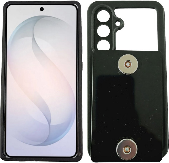 프로라이더스 갤럭시 S26 시리즈 배달대행 자석 충전거치대 오토바이 휴대폰 방수케이스, S26+, 블랙