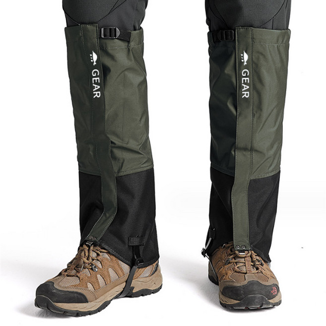 등산 롱 스패츠 방수 발토 겨울산행 심마니 벌초 뱀 각반, 그레이