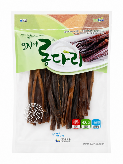 해조은 오징어 롱다리 400g, 1개