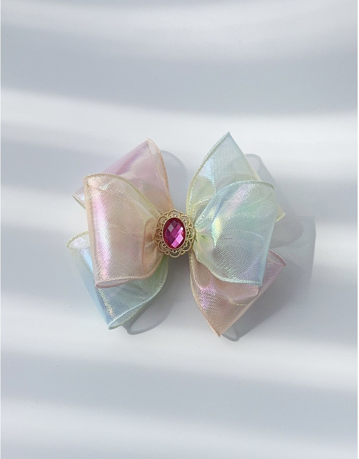 리리아쥬 크리스탈 보석 공주 리본핀