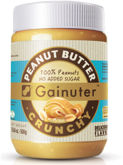 제이넛터 무가당 100% 땅콩버터 크런치, 1개, 500g