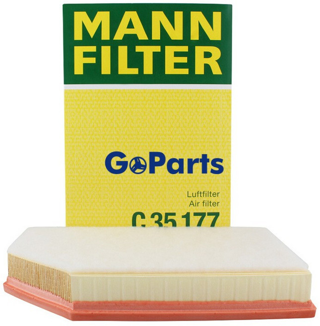 MANN FILTER C35177 引擎空氣濾芯 VOLVO S60 S80 V60 XC60 XC70 適用, 1個