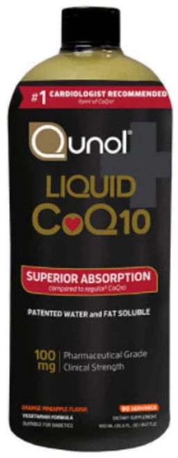 Qunol Liquid CoQ10 100mg 20fl 코엔자임 심장 건강, 1개 - 쿠팡