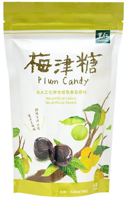 里仁 梅津糖 無人工色素香料 100g, 1個