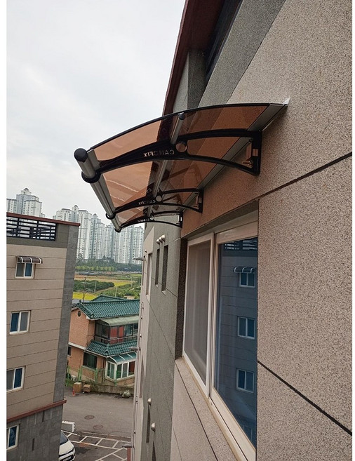 캐노픽스 650x30m DIY 캐노피 테라스 정문 렉산 처마 비가림 현관 차양 비막이, 블루, 직결피스, 브라운, 1개