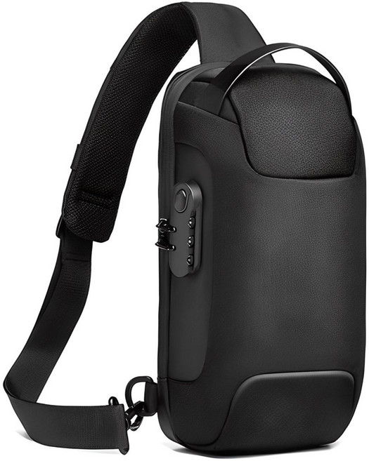 플랜와이 도난방지 방수 USB 내장 케이블 크로스백