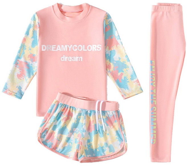 도오빠 로튜몰 아동 래쉬가드 세트 메쉬 수영복 긴팔 긴바지 반바지 여름