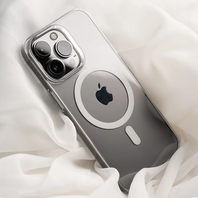 아이폰 16 15 14 13 12 프로 맥스 플러스 맥세이프 클로이 하드 투명 핸드폰 케이스
