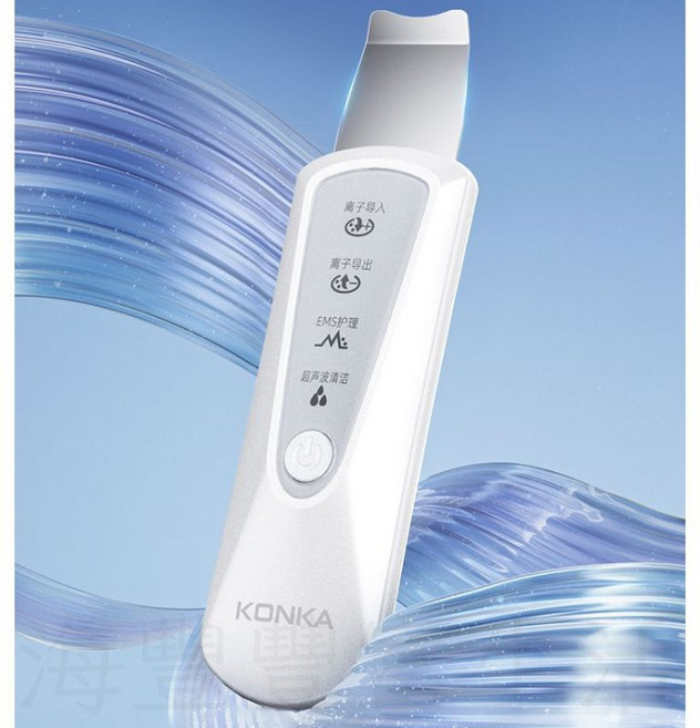 KONKA 超音波黑頭鏟, 升級款-全功能-四種模式, 升級款-全功能-四種模式, 白色