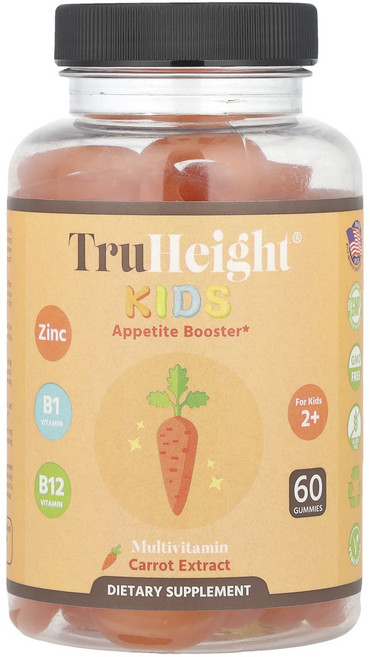 TruHeight 어린이용 종합비타민 구미젤리 만 2세 이상 어린이용 구미젤리 60개, TruHeight어린이용종합비타민구미젤리만2세이상어린이, 1개, 60정