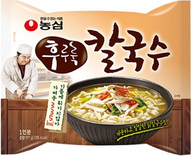 농심 후루룩 칼국수, 97g, 4개