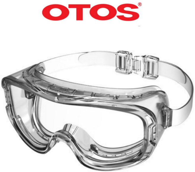 오토스 실리콘 안전 고글 S-6100, 10개