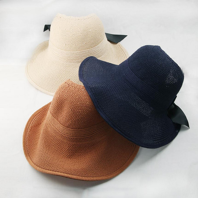 아트리아 돌돌이 리본 모자