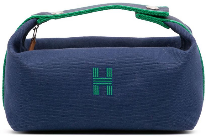 에르메스 중고 2023 스몰 캔버스 브리드 아 브하크 케이스 베니티 백