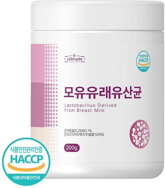모유유산균 분말 프롤린 락토바실러스 루테리 HACCP 모유유래유산균17 200g, 1개