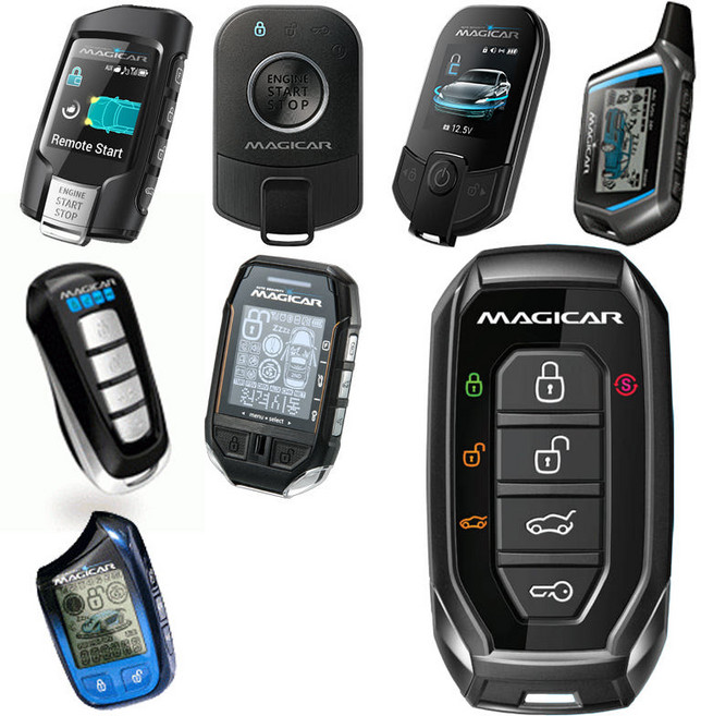 매직카 만능 호환 REH500 안테나 리모컨 세트, 1개