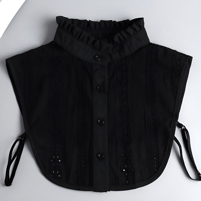 HJ무브먼트 여성 넥케이프 페이크 카라