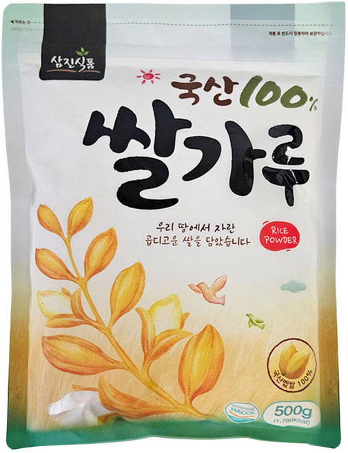쌀가루 500G삼진식품국산, 1개, 500g