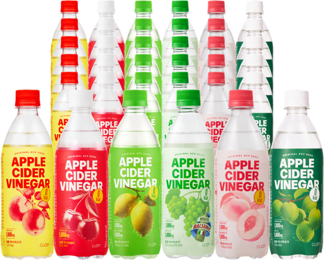 클룹 애사비소다 6종 맛보기 세트