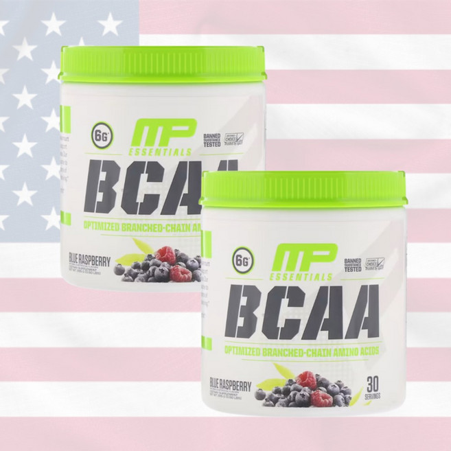 머슬팜 Essentials BCAA Blue Raspberry 225g x2, 2개