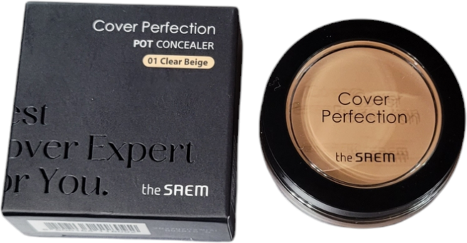 더샘 커버 퍼펙션 팟 컨실러, 02 리치 베이지, 1개