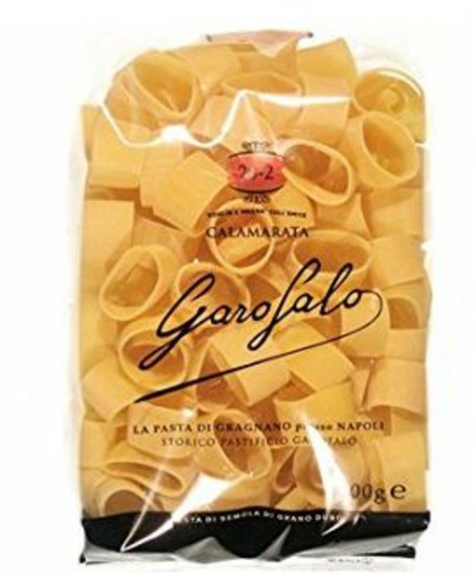 가로팔로 No.20-2 칼라마라타 세몰리나 파스타 453.6g (12개 팩) Calamarata Durum Wheat Semolina Macaroni Product, 1개