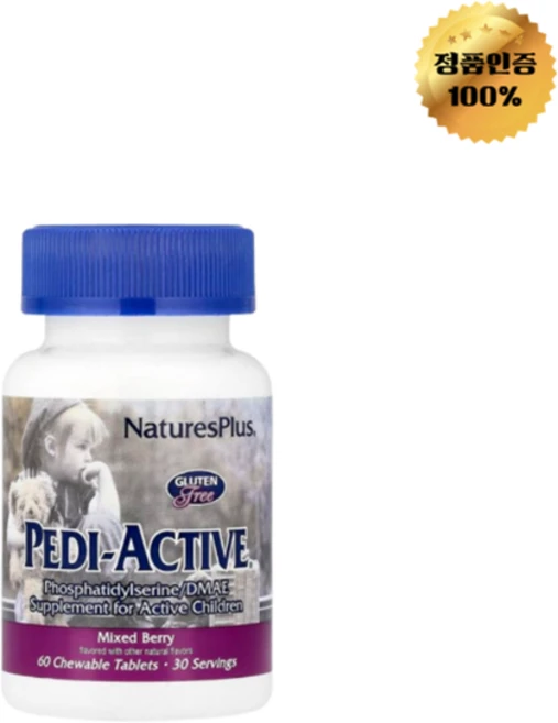 네이처스플러스 페디 엑티브 포스파티딜세린 100mg 믹스 베리 60정, 1개, 60회분 - 쿠팡