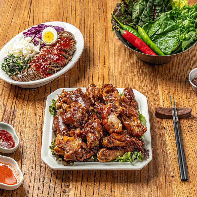 맛있는 간식 술안주 족발 보쌈 모음, 미니족발(국내산/냉장), 1팩, 500g