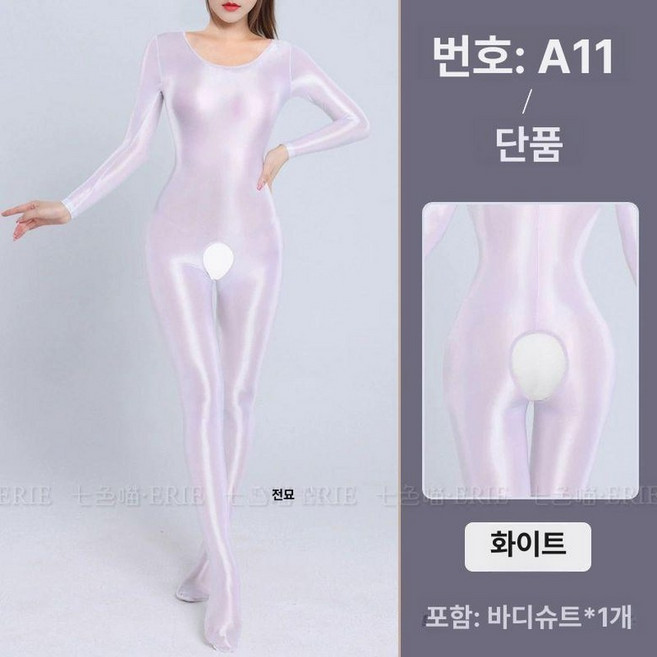 생존수영 남성/여성 긴바지 지퍼크로치 강사슈트 제조, A11-화이트 지퍼 없음 오픈크로치