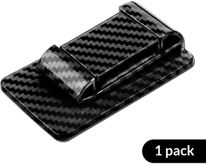 르노 클리오 메간 트래픽 캡처 마스터 로건 캉구 안전벨트 홀더 스태빌라이저 패스너 스타일 자동차 인테리, 02 1pc Carbon Fiber