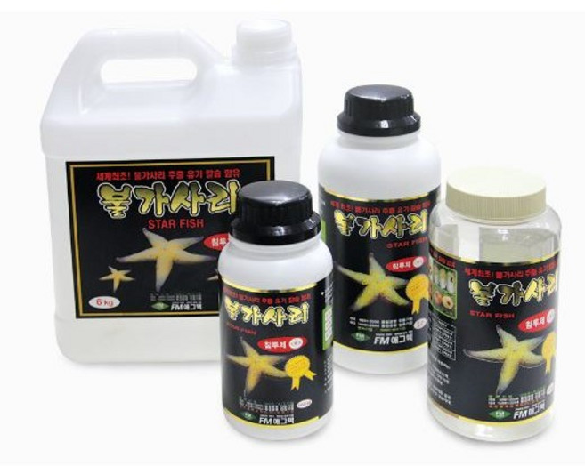 유기칼슘제 불가사리 500ml 침투제 미생물 붕소 마그네슘 미량요소 식물영양제 FM애그텍, 1개