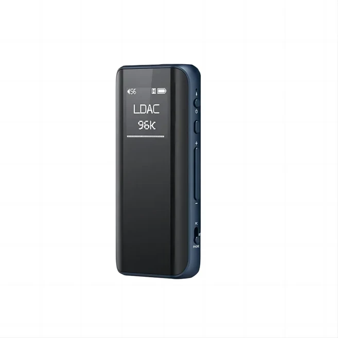 Bluetooth DAC 및 헤드폰 앰프 FIIO BTR15 ES9219MQ 칩 DSD256 LDAC/aptX 3.5SE/4.4mm 밸런스드 헤드폰 출, 01 Blue BTR15