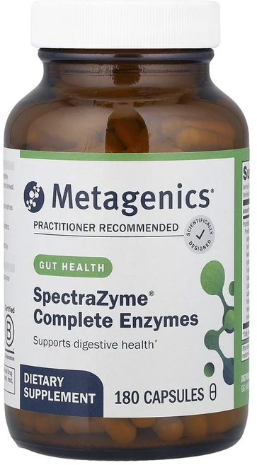 메타제닉스 스펙트라자임 컴플리트 엔자임 Metagenics SpectraZyme® Complete Enzymes 180정, 1개 - 쿠팡