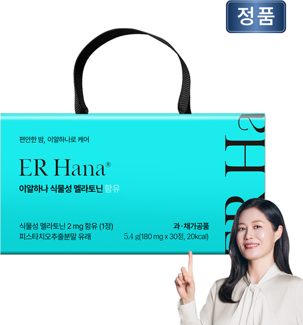 이알하나 식물성 멜라토닌 함유, 1개, 30정